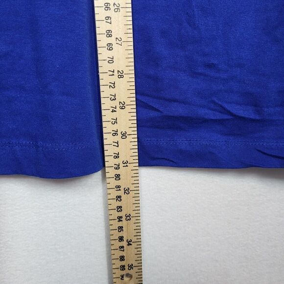 NFL Indianapolis Colts Short Sleeve Scoop Neck T-Shirt Women 3XL Blue Cotton NEW - Picture 9 of 9